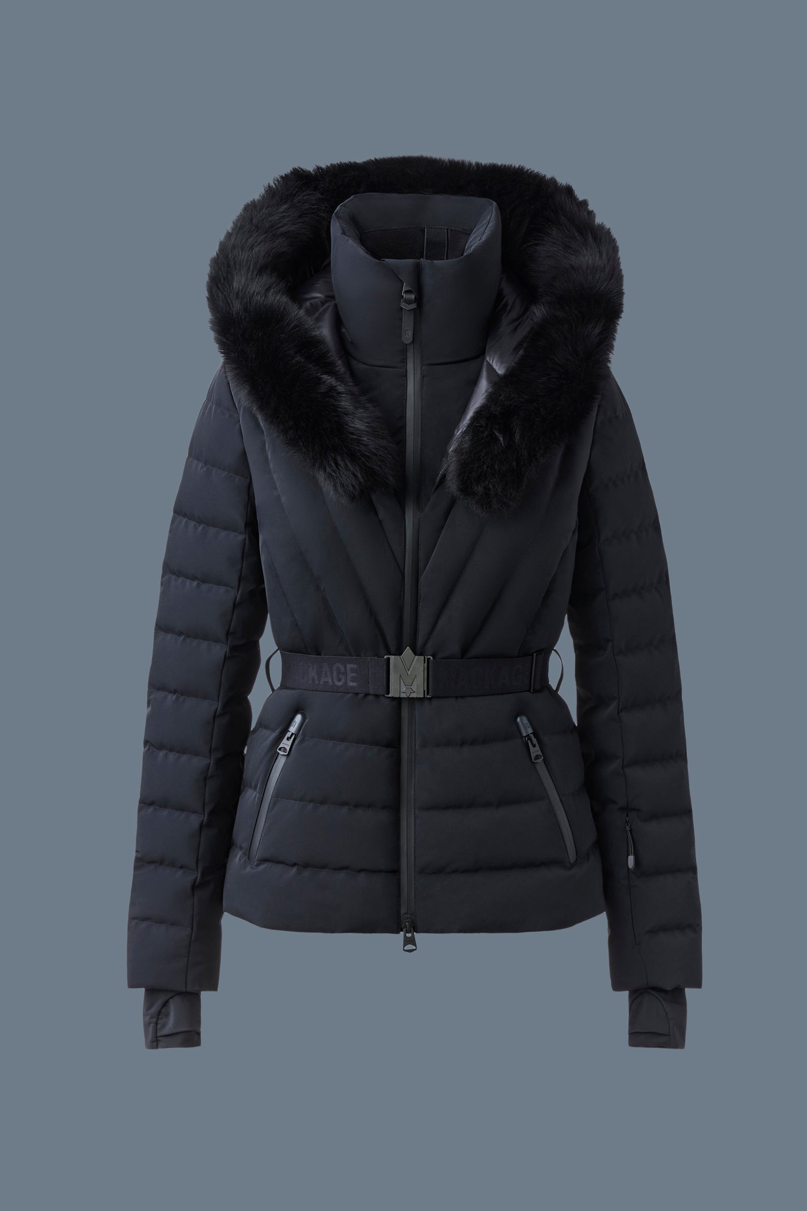 Canadian down fashion ski parka jacket