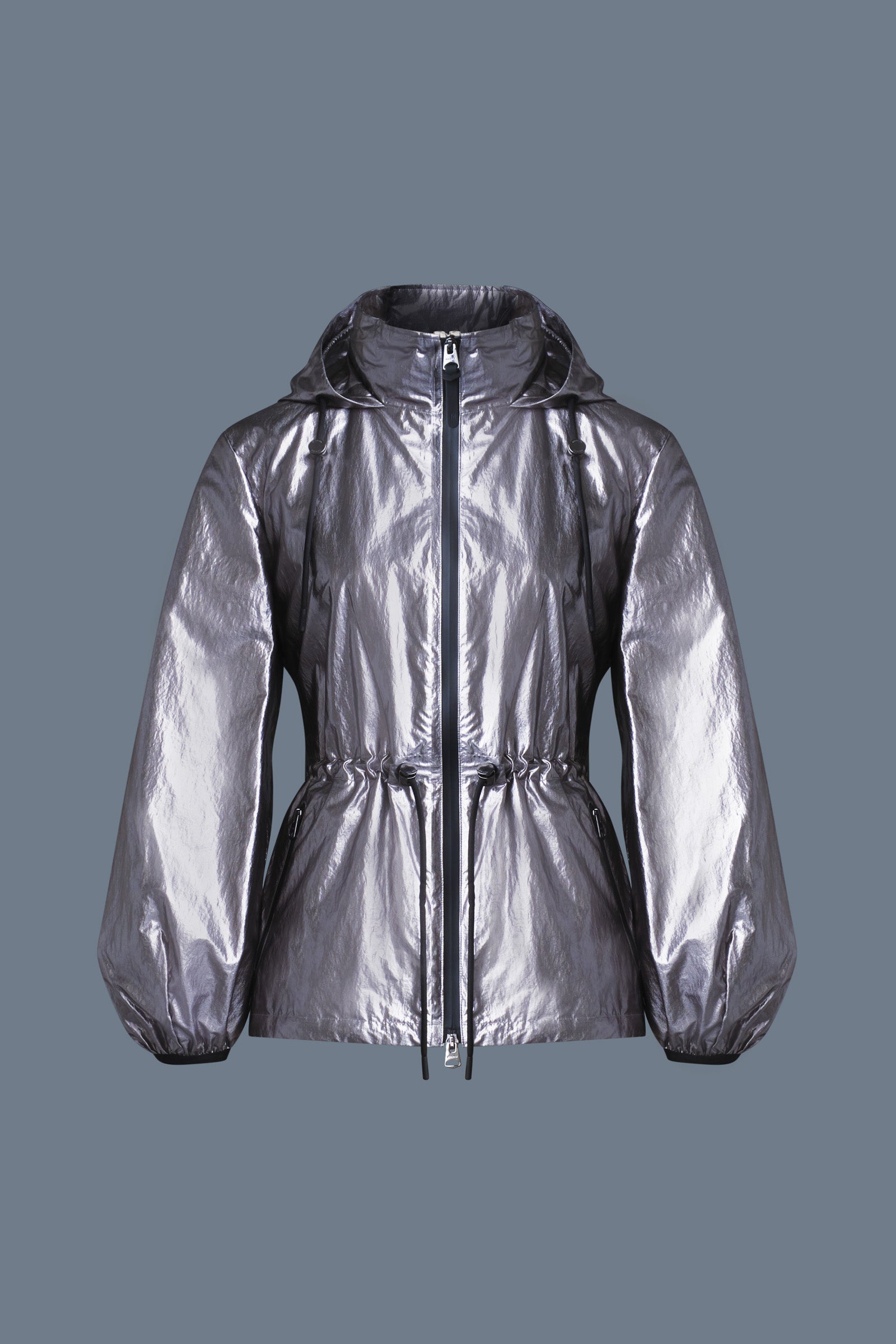 Isha, Rain jacket with balloon sleeves | Mackage® Canada