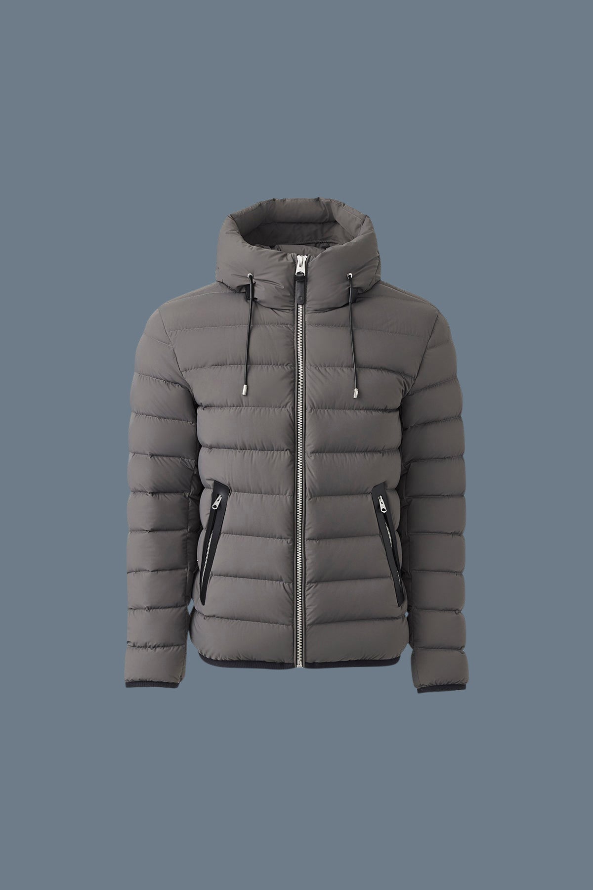 Bracco light down jacket with outlet hood