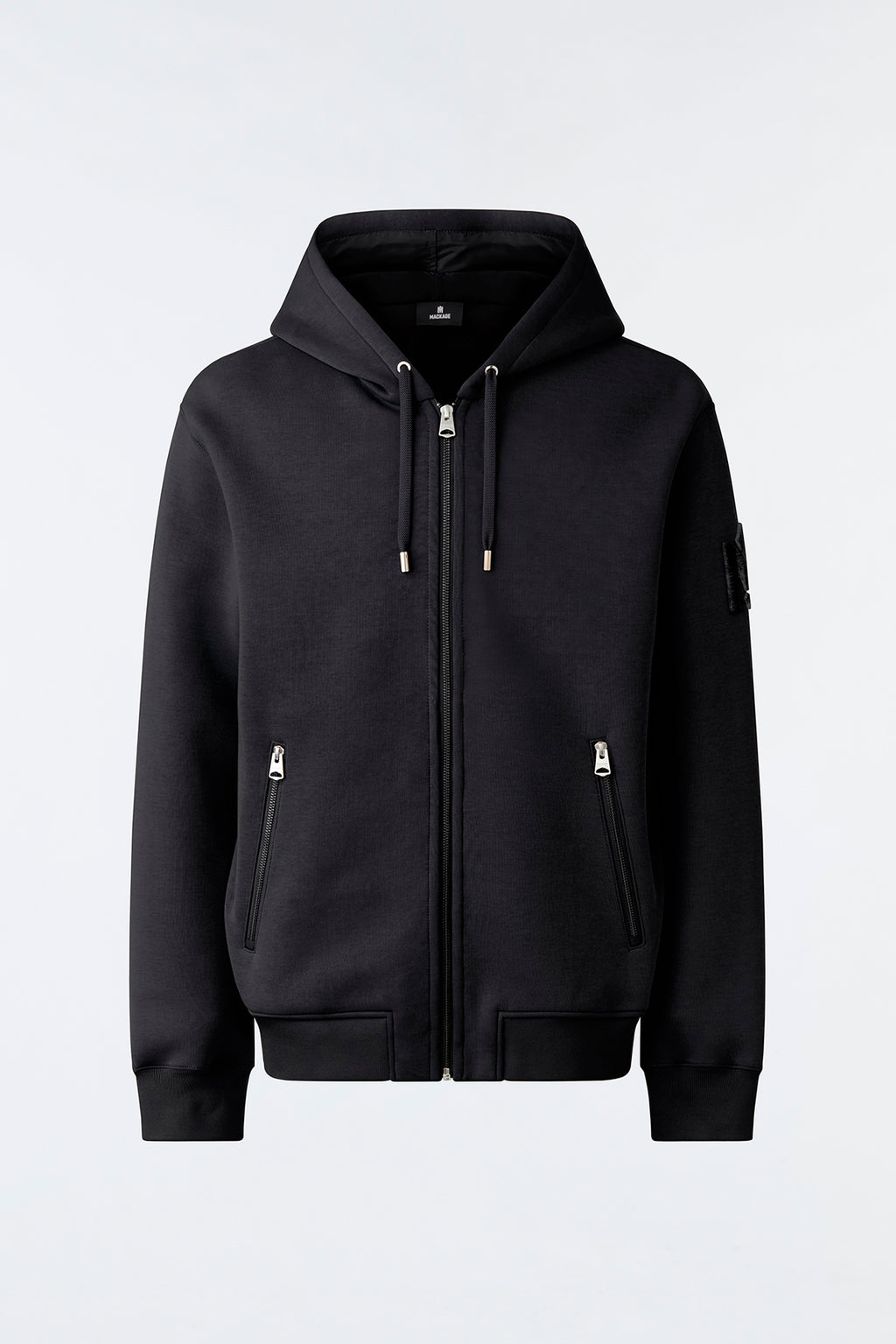 Krys, Unisex Zip-up with velvet embroidery | Mackage® Canada